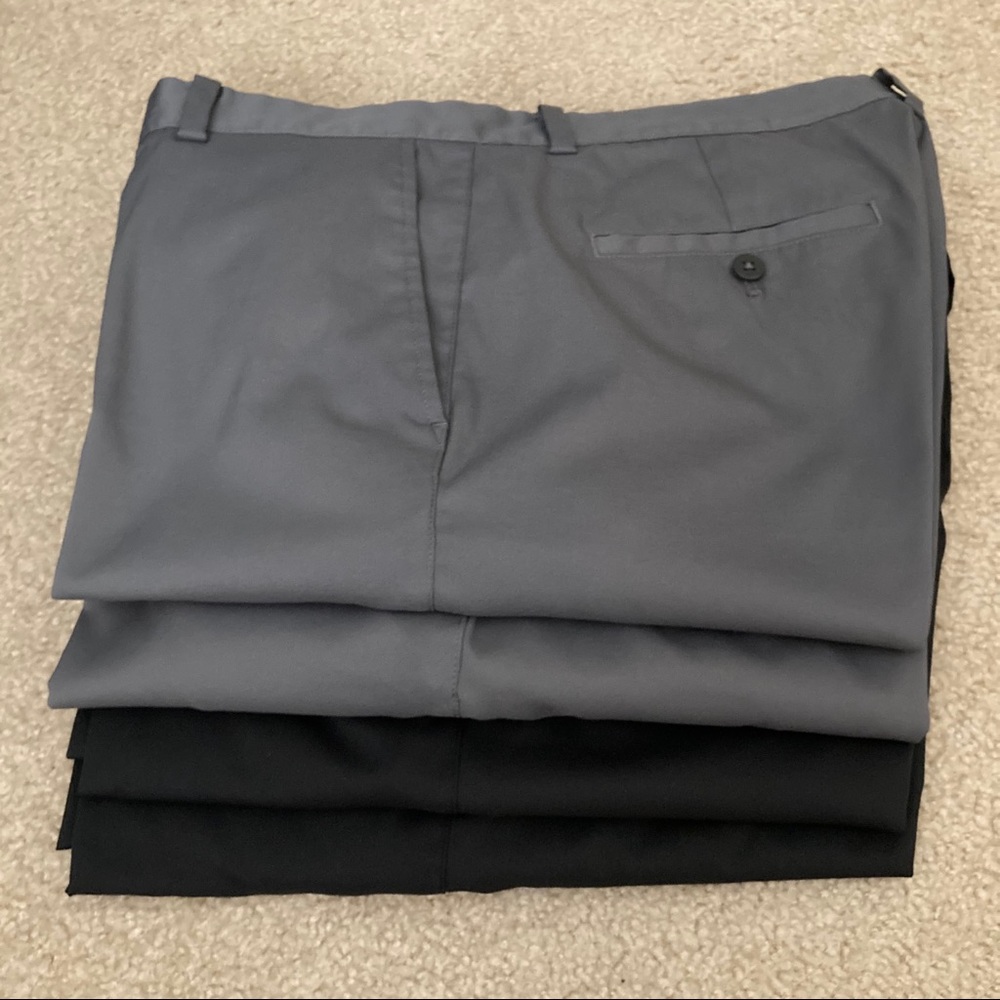 LOT of 4 Nike Flat Front Golf Pants - 639779